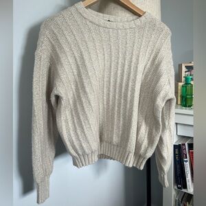 Prana cream/beige sweater XS